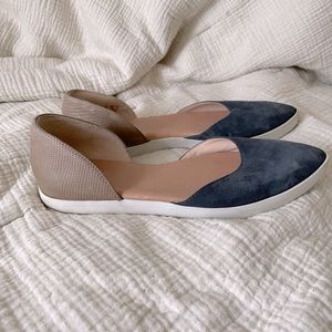Dr. School’s two-toned flats